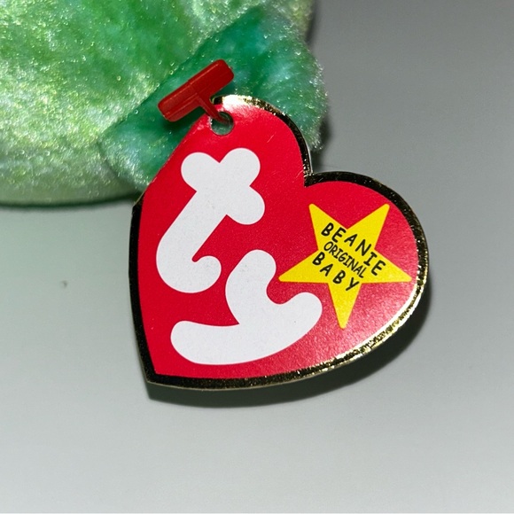 🚨Beanie Baby Kicks the Soccer Bear Retired Birth date 1998⚽️💚 - Picture 8 of 10